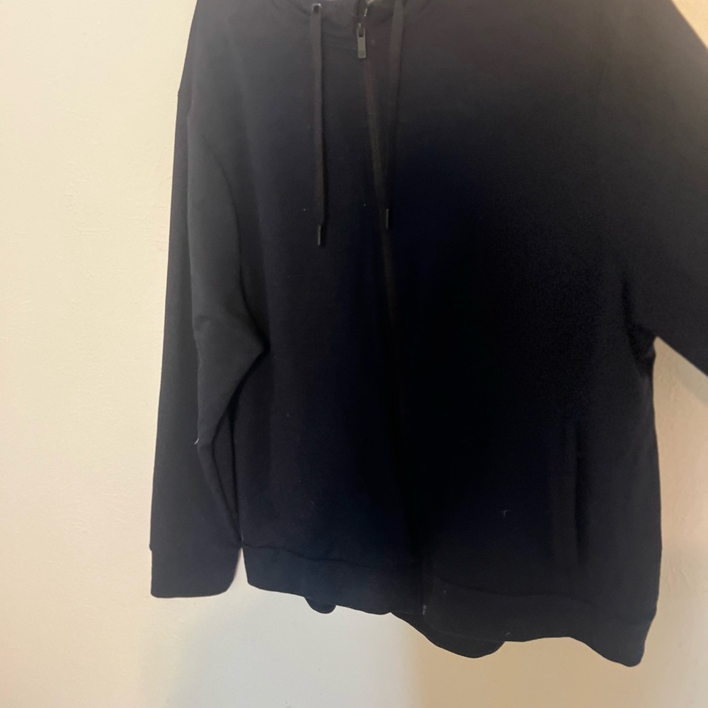 All in Motion Men's Black Zip-Up Sweater